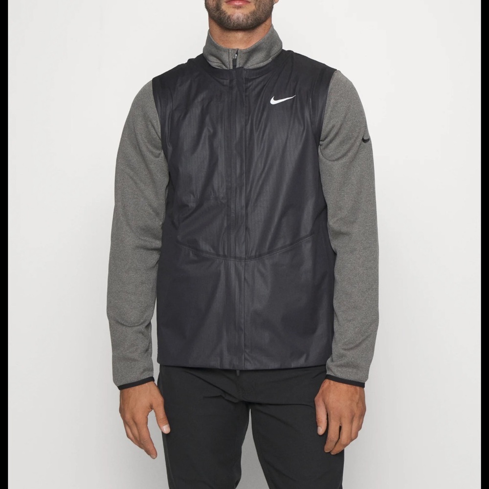 Nike Storm Fit ADV Golf Vest Black DX6075-010 Lightweight Men's Size S